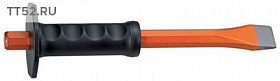 На сайте Трейдимпорт можно недорого купить Зубило CrMo 23х200мм с гофрированной ручкой. 