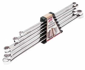 На сайте Трейдимпорт можно недорого купить Набор ключей накидных удлиненных 12-гранных 10-21мм 6 предметов JTC-3219S. 