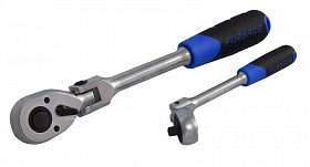 На сайте Трейдимпорт можно недорого купить Трещотка реверсивная ,шарнирная 1/4"L-200мм с резиновой ручкой (72зуб) Forsage F-802218. 